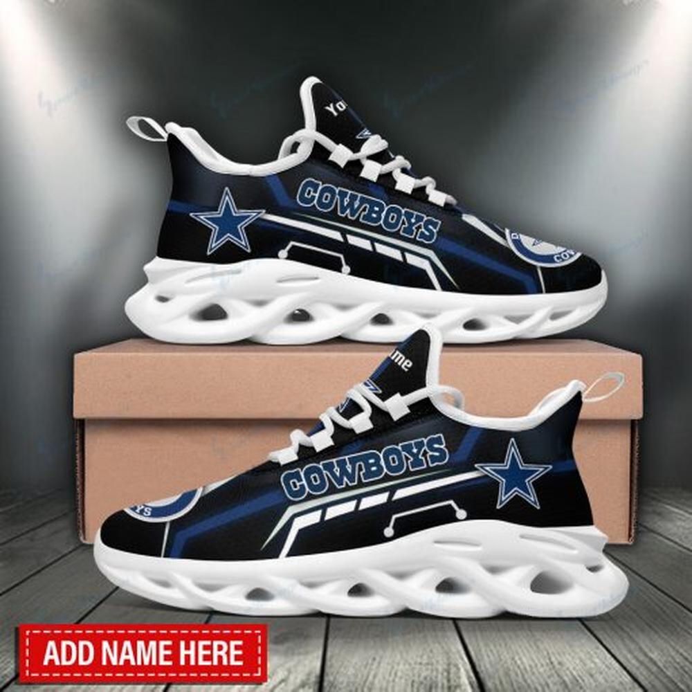 Dallas Cowboys Max Soul Shoes Sneakers for Men And Women – NFL Football Fan Shoes, Team Sneakers - Image 6