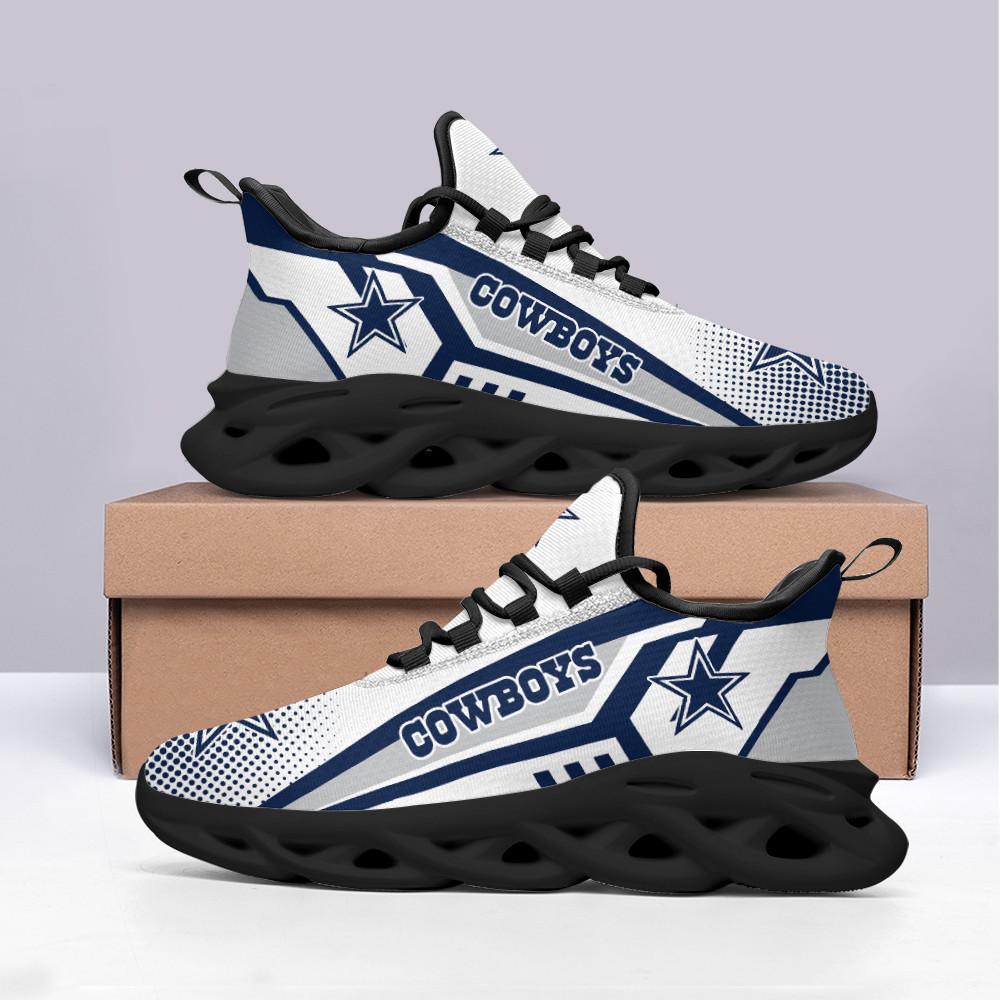 Dallas Cowboys Max Soul Shoes Sneakers for Men And Women – NFL Football Fan Shoes, Team Sneakers - Image 4