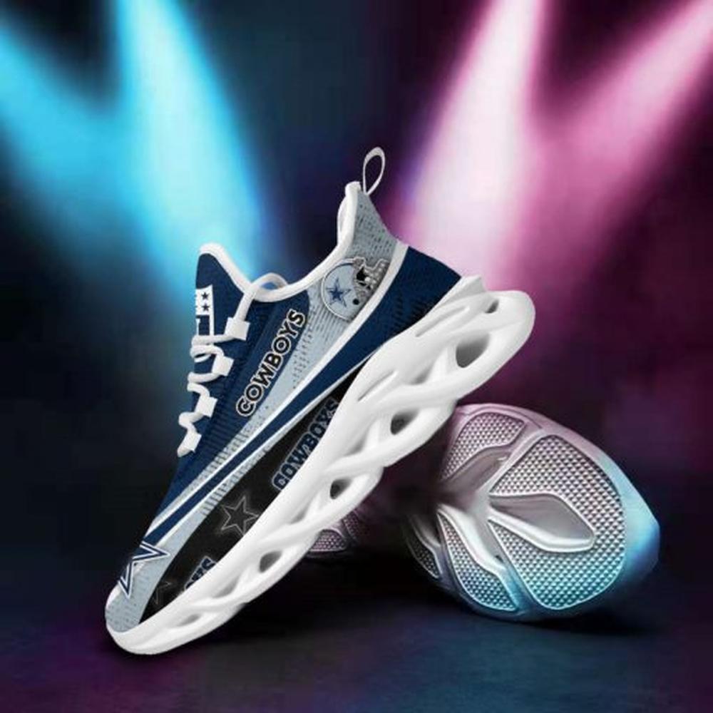 Dallas Cowboys Max Soul Shoes Sneakers for Men And Women – NFL Football Fan Shoes, Team Sneakers - Image 5