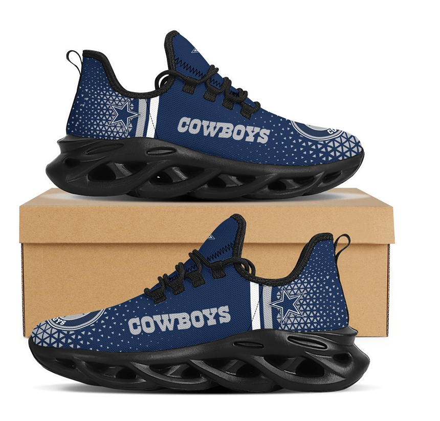 Dallas Cowboys Max Soul Shoes Sneakers for Men And Women – NFL Football Fan Shoes, Team Sneakers - Image 3