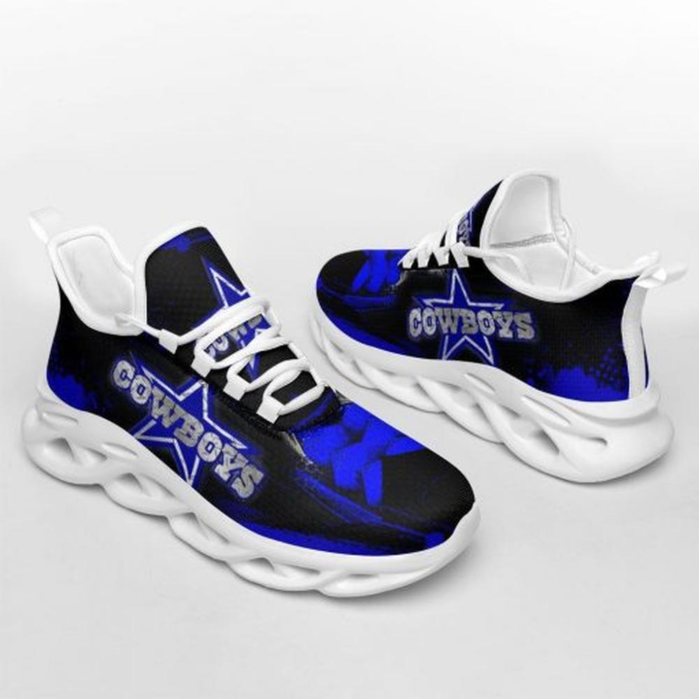 Dallas Cowboys Max Soul Shoes Sneakers for Men And Women – NFL Football Fan Shoes, Team Sneakers - Image 8