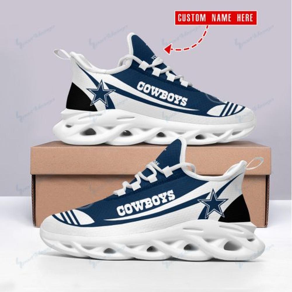 Dallas Cowboys Max Soul Shoes Sneakers for Men And Women – NFL Football Fan Shoes, Team Sneakers - Image 5