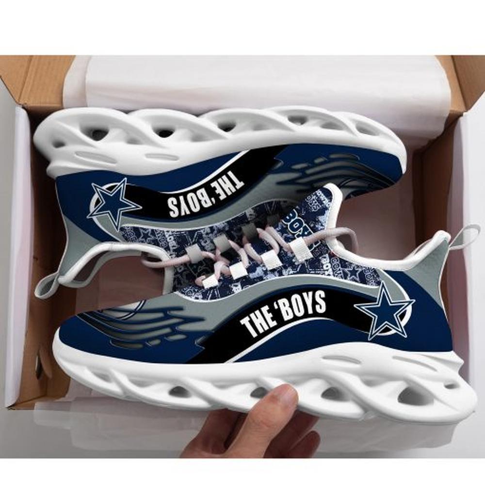 Dallas Cowboys Max Soul Shoes Sneakers for Men And Women – NFL Football Fan Shoes, Team Sneakers - Image 5