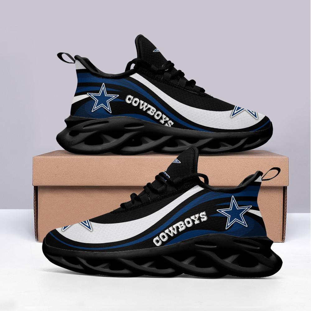 Dallas Cowboys Max Soul Shoes Sneakers for Men And Women – NFL Football Fan Shoes, Team Sneakers - Image 4