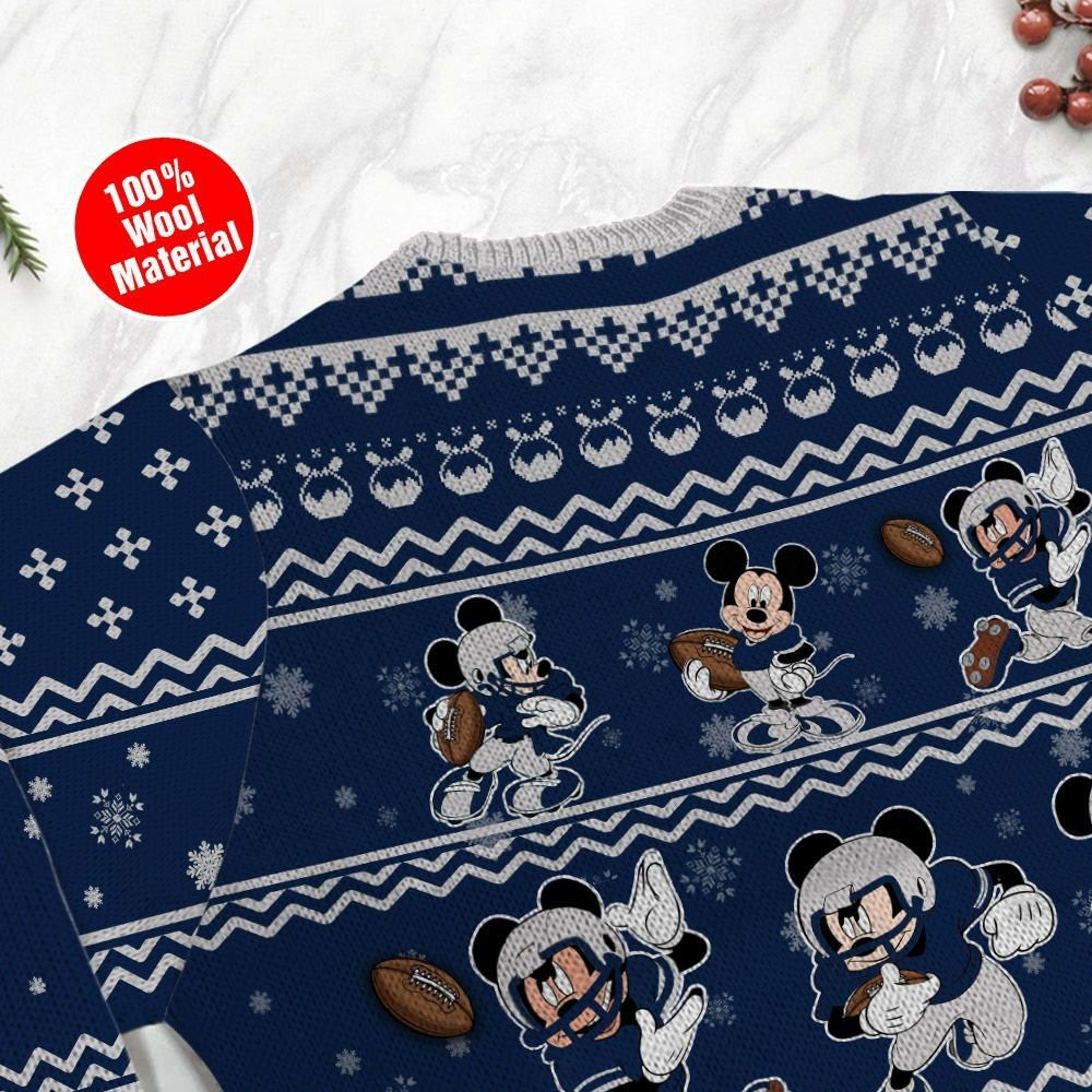 Dallas Cowboys Mickey Mouse Holiday Party Ugly Christmas Sweater, Perfect Holiday Gift - Image 5