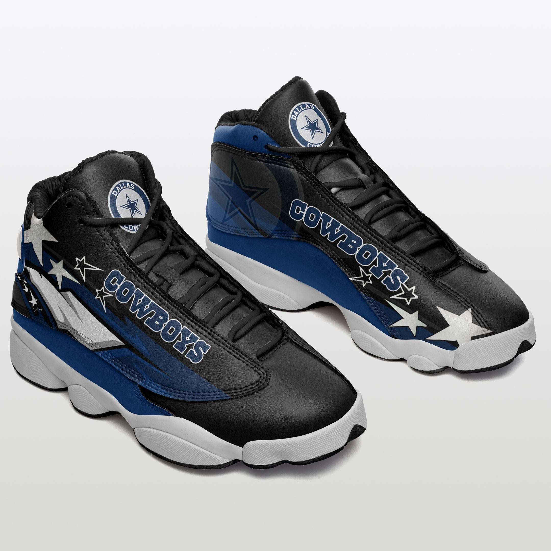 Dallas Cowboys NFL JD13 Sneakers Shoes for Men & Women | Custom Fan Gift