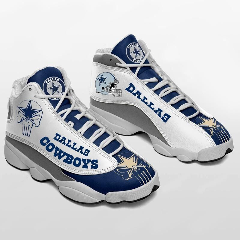 Dallas Cowboys NFL JD13 Sneakers Shoes for Men & Women | Custom Fan Gift