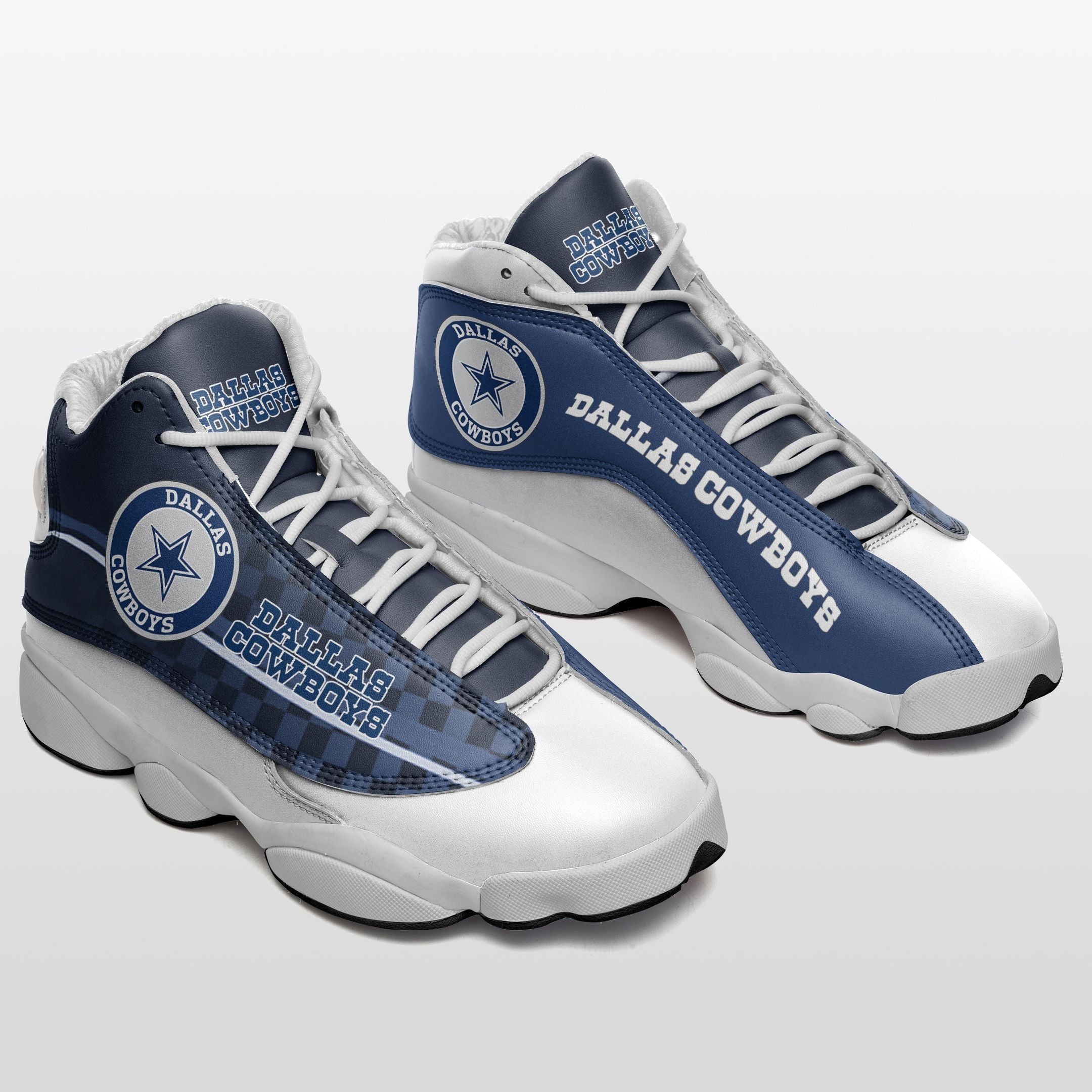 Dallas Cowboys NFL JD13 Sneakers Shoes for Men & Women | Custom Fan Gift