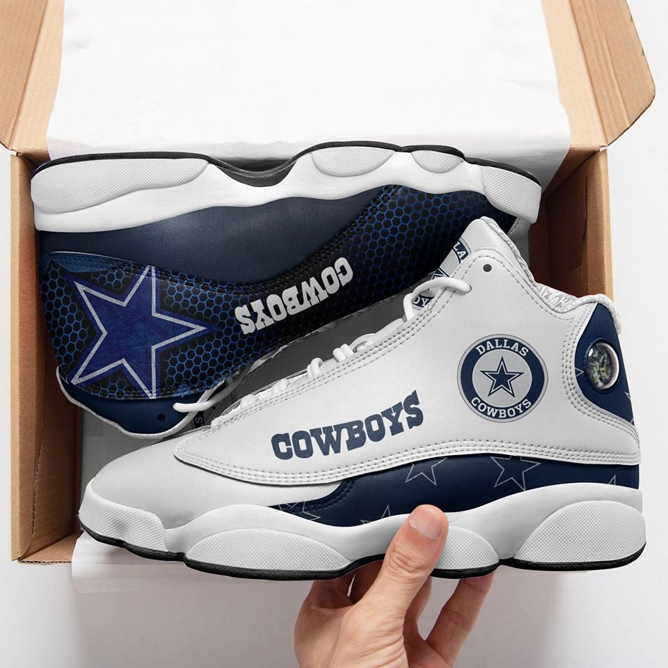 Dallas Cowboys NFL JD13 Sneakers Shoes for Men & Women | Custom Fan Gift