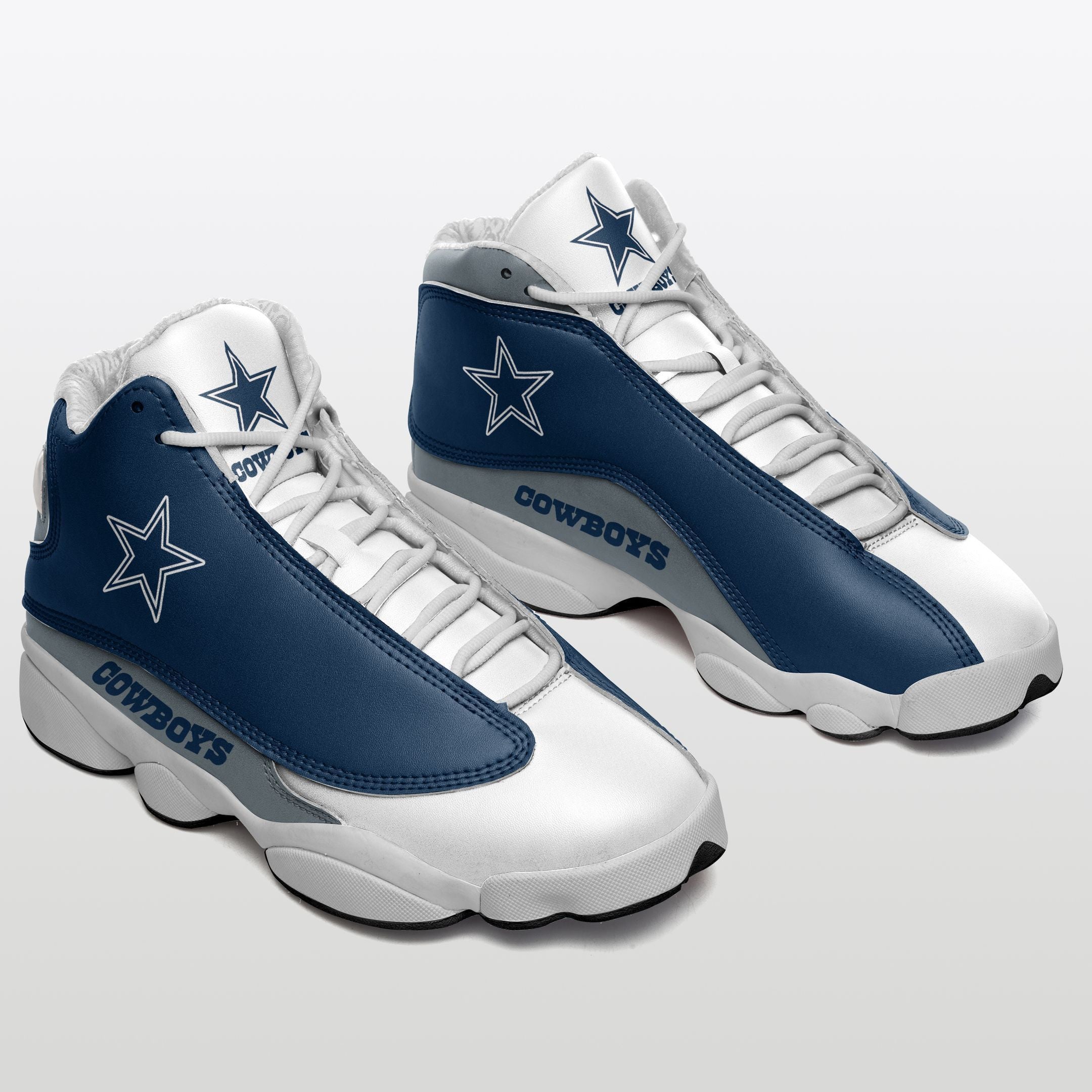 Dallas Cowboys NFL JD13 Sneakers Shoes for Men & Women | Custom Fan Gift