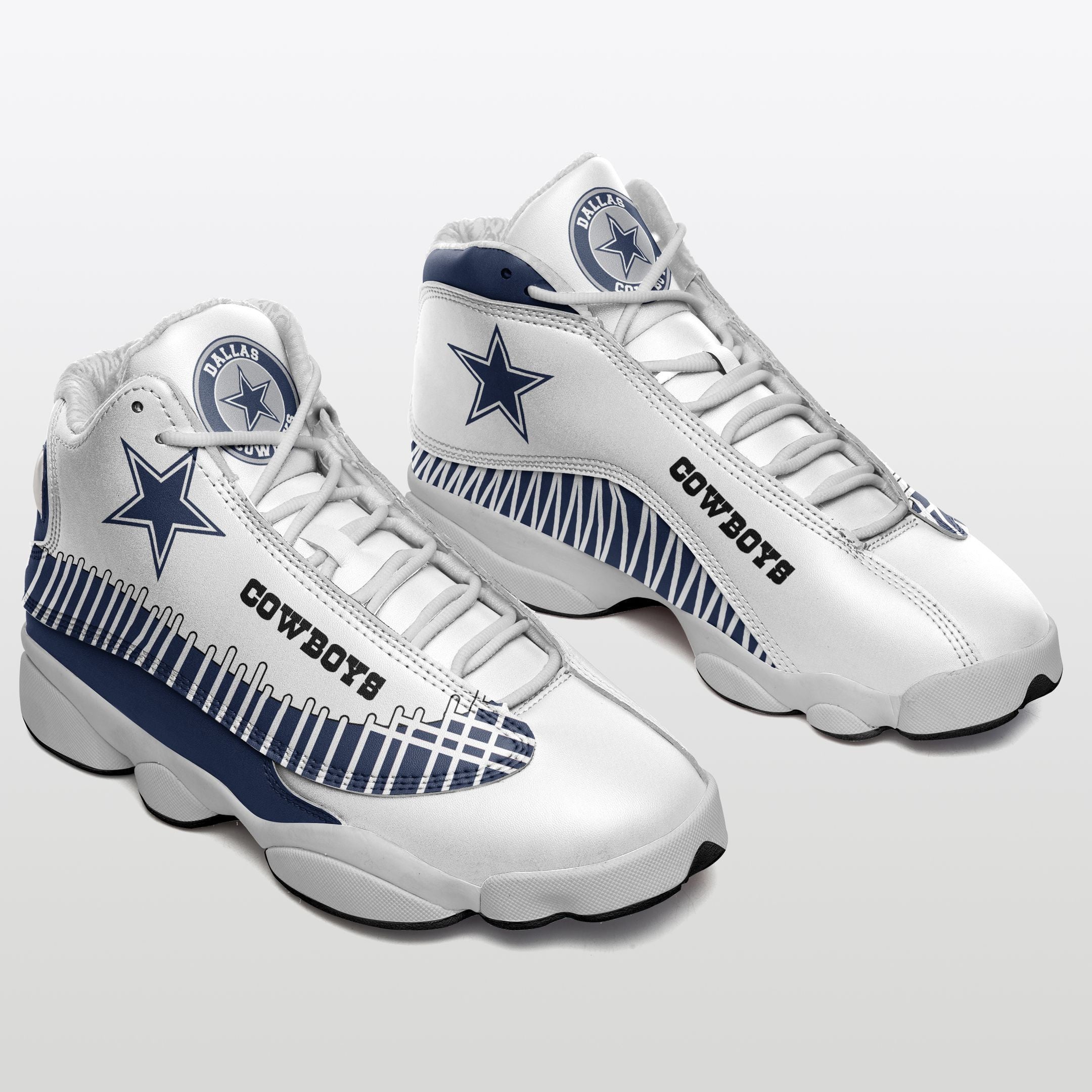 Dallas Cowboys NFL JD13 Sneakers Shoes for Men & Women | Custom Fan Gift