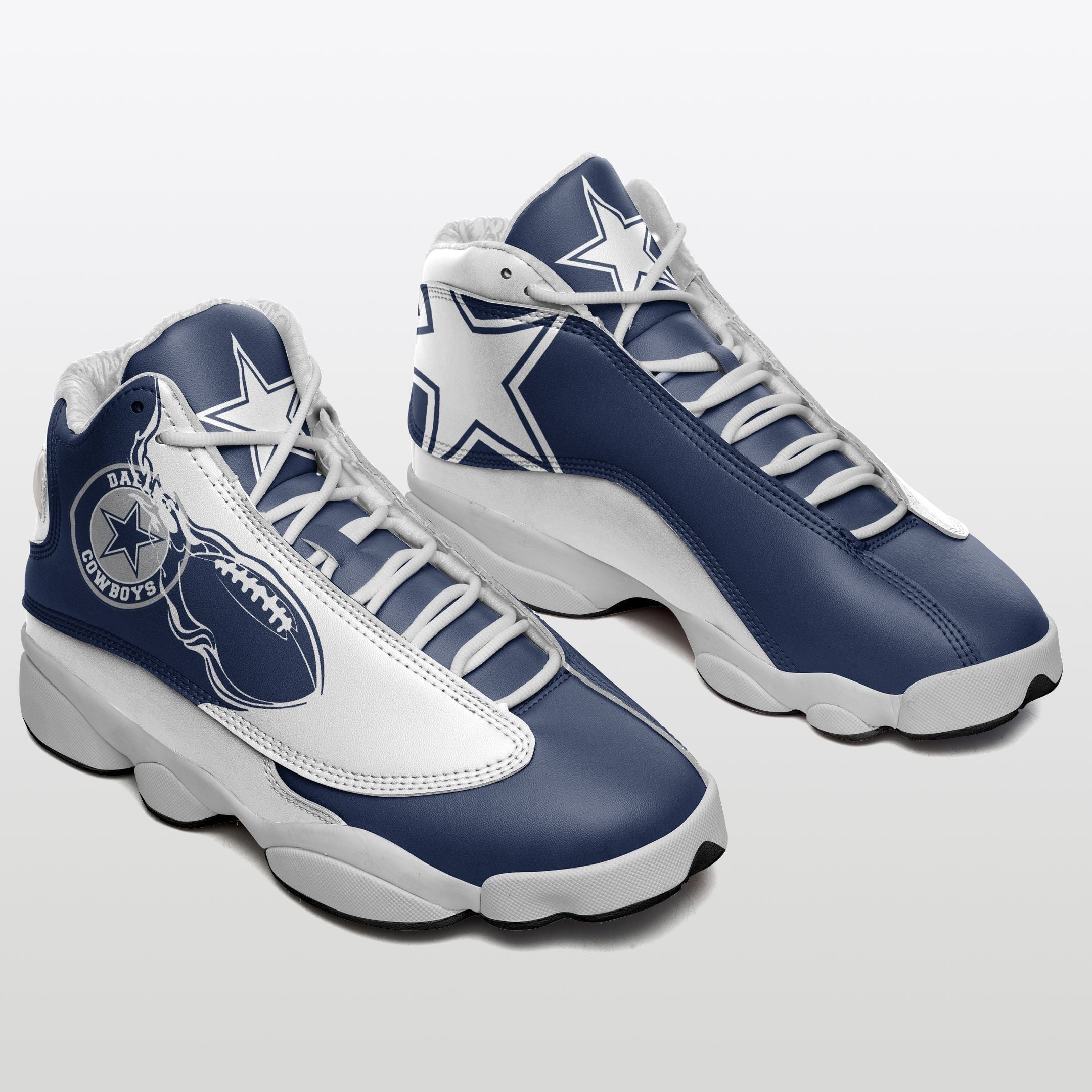 Dallas Cowboys NFL JD13 Sneakers Shoes for Men & Women | Custom Fan Gift