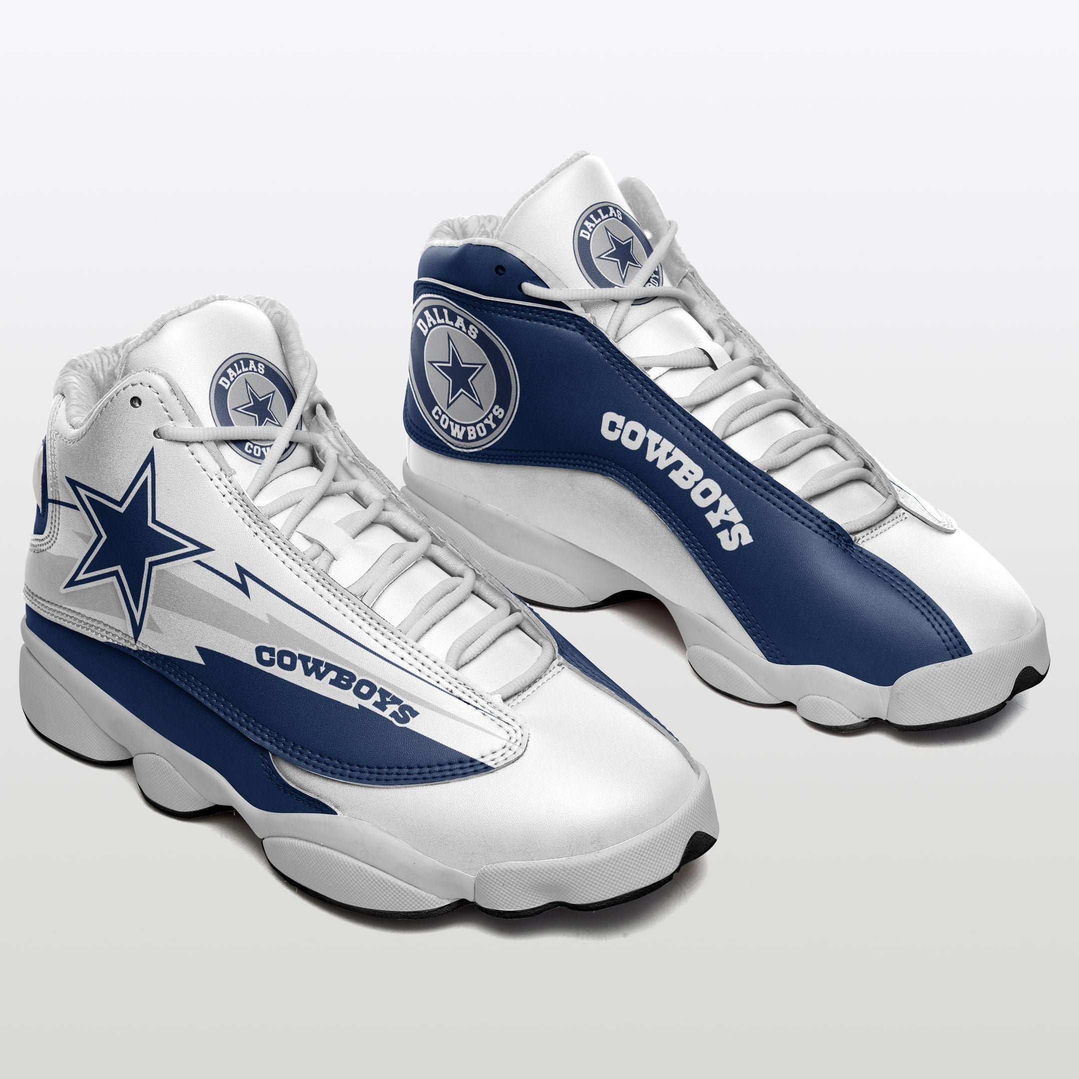 Dallas Cowboys NFL JD13 Sneakers Shoes for Men & Women | Custom Fan Gift