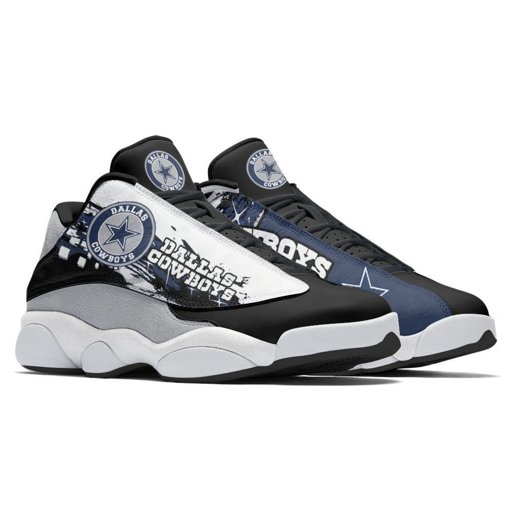 Dallas Cowboys NFL JD13 Sneakers Shoes for Men & Women | Custom Fan Gift