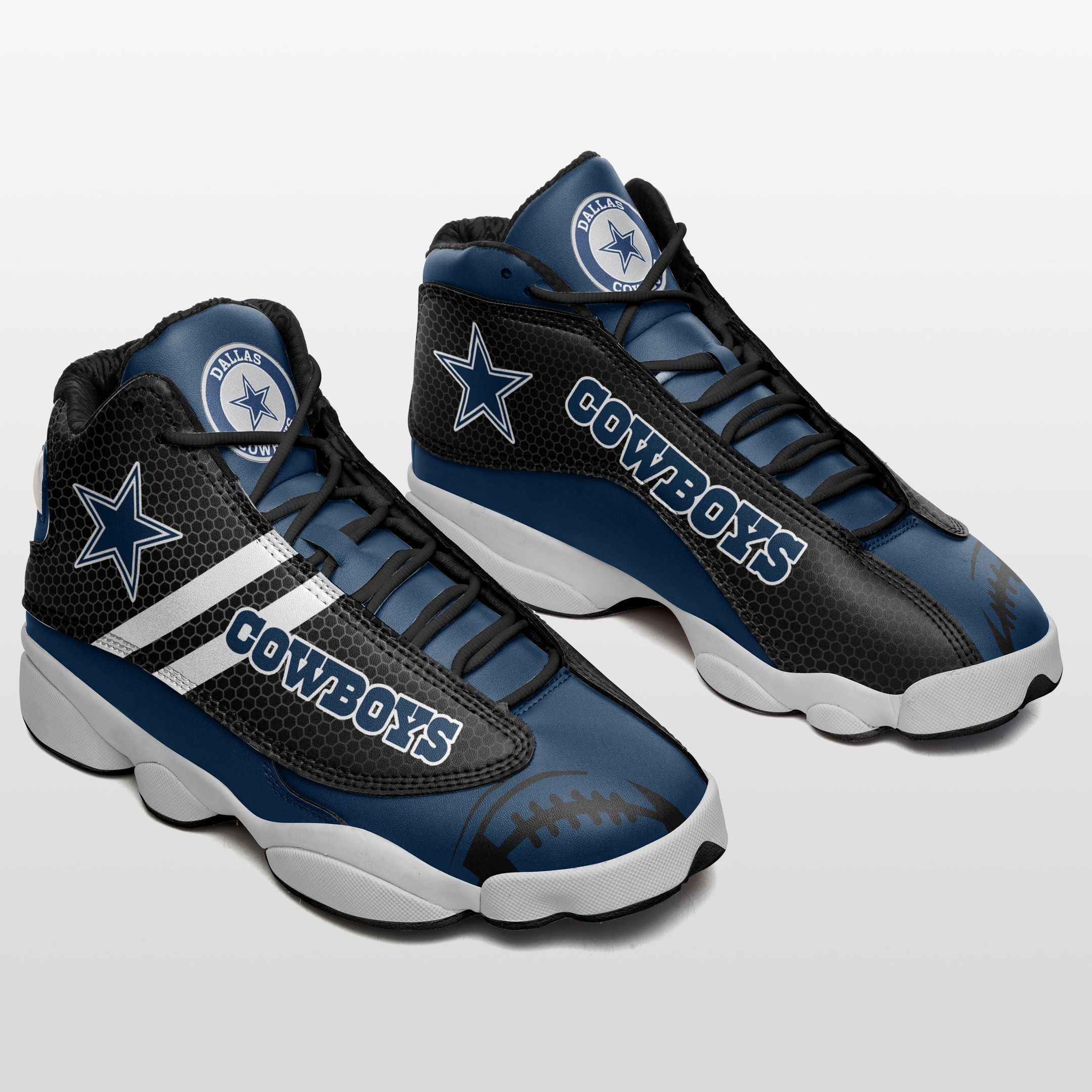 Dallas Cowboys NFL JD13 Sneakers Shoes for Men & Women | Custom Fan Gift