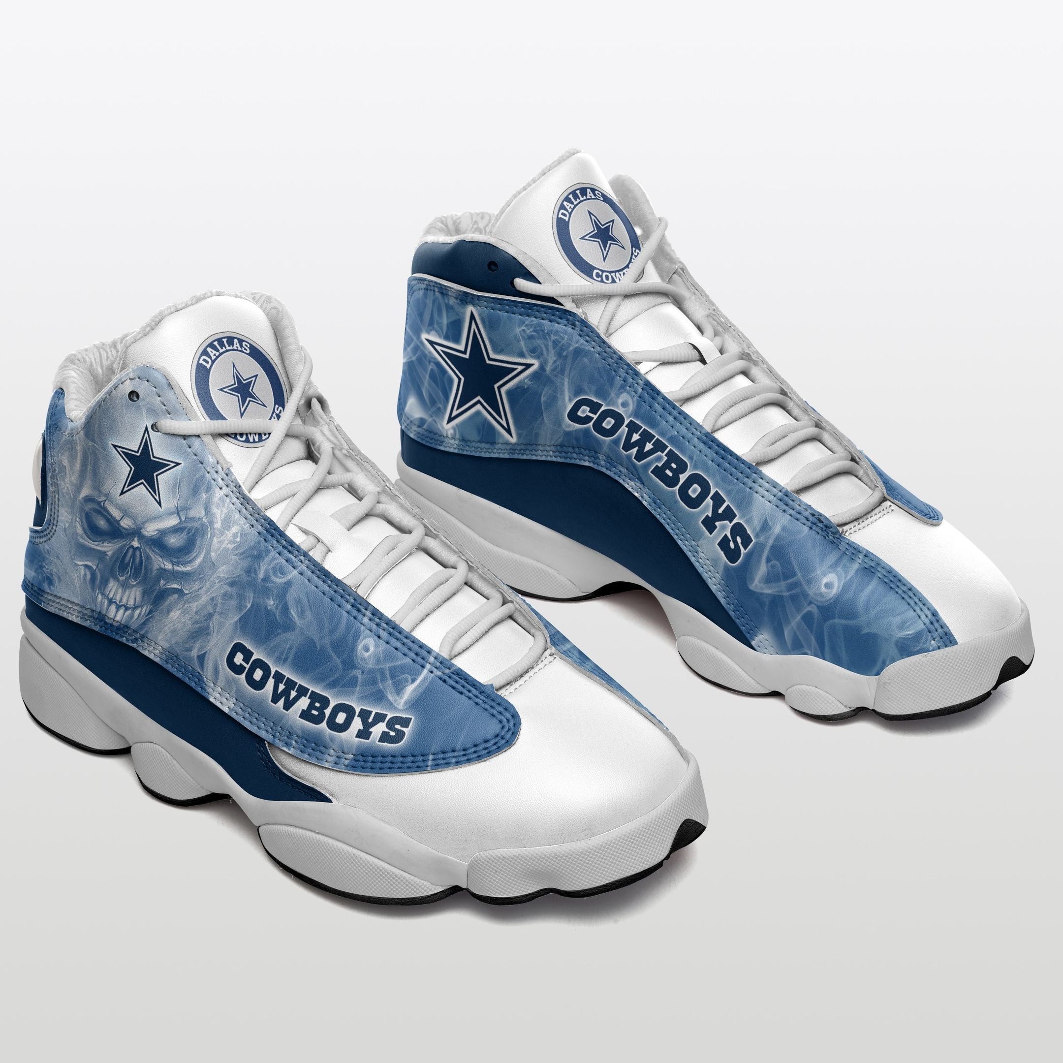Dallas Cowboys NFL JD13 Sneakers Shoes for Men & Women | Custom Fan Gift