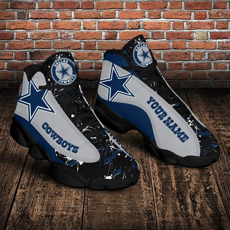 Dallas Cowboys NFL JD13 Sneakers Shoes for Men & Women | Custom Fan Gift