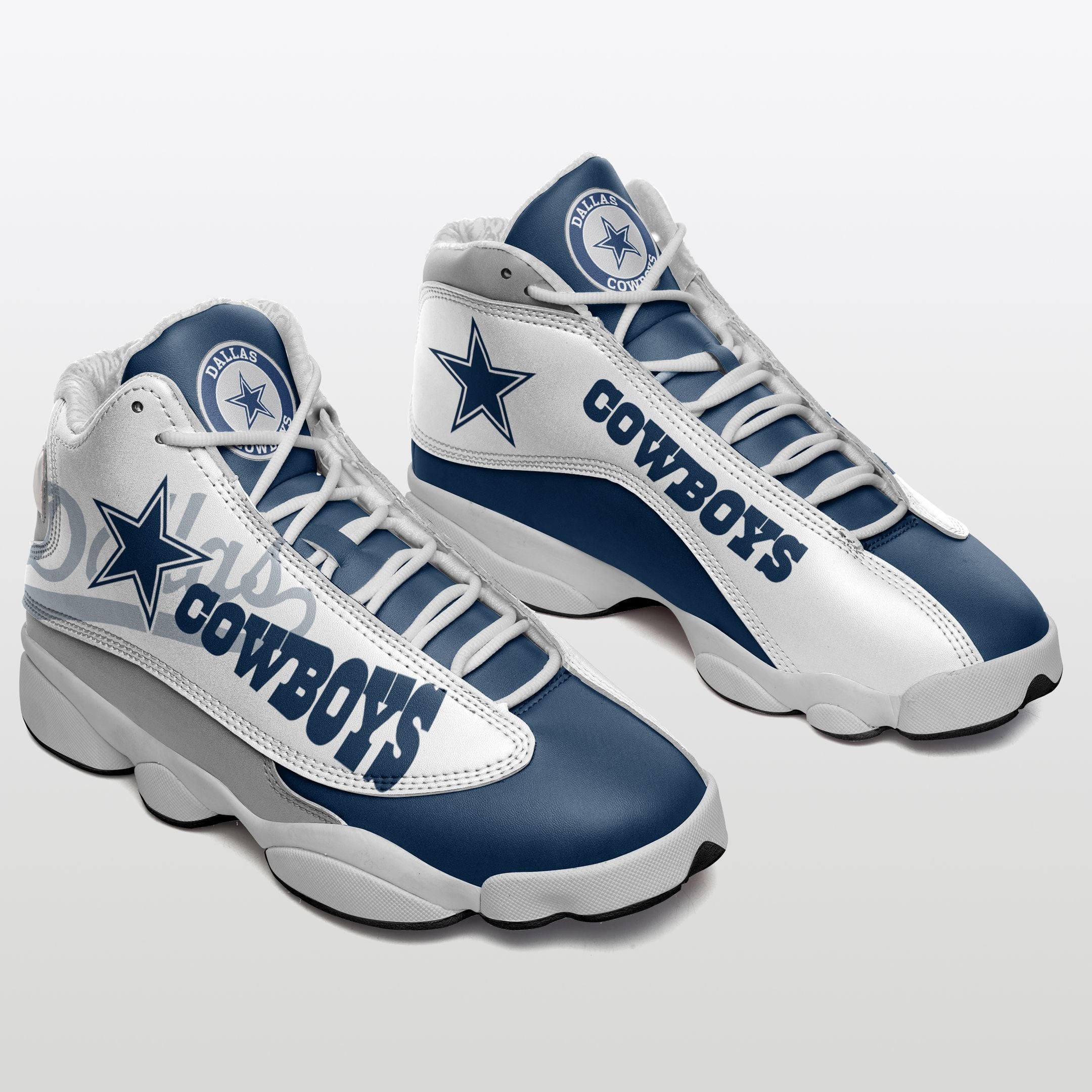 Dallas Cowboys NFL JD13 Sneakers Shoes for Men & Women | Custom Fan Gift