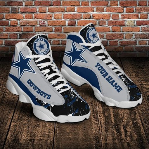 Dallas Cowboys NFL JD13 Sneakers Shoes for Men & Women | Custom Fan Gift