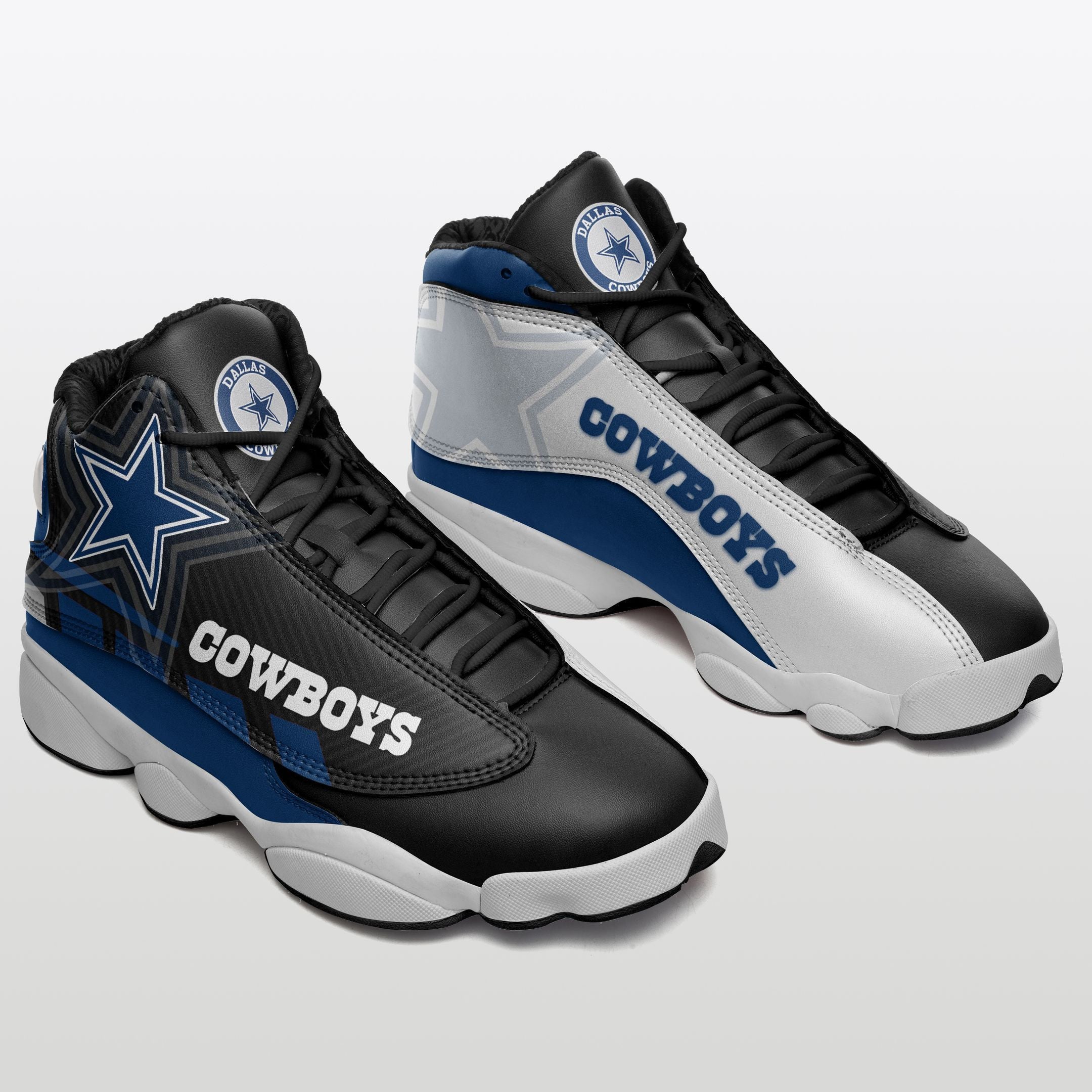 Dallas Cowboys NFL JD13 Sneakers Shoes for Men & Women | Custom Fan Gift