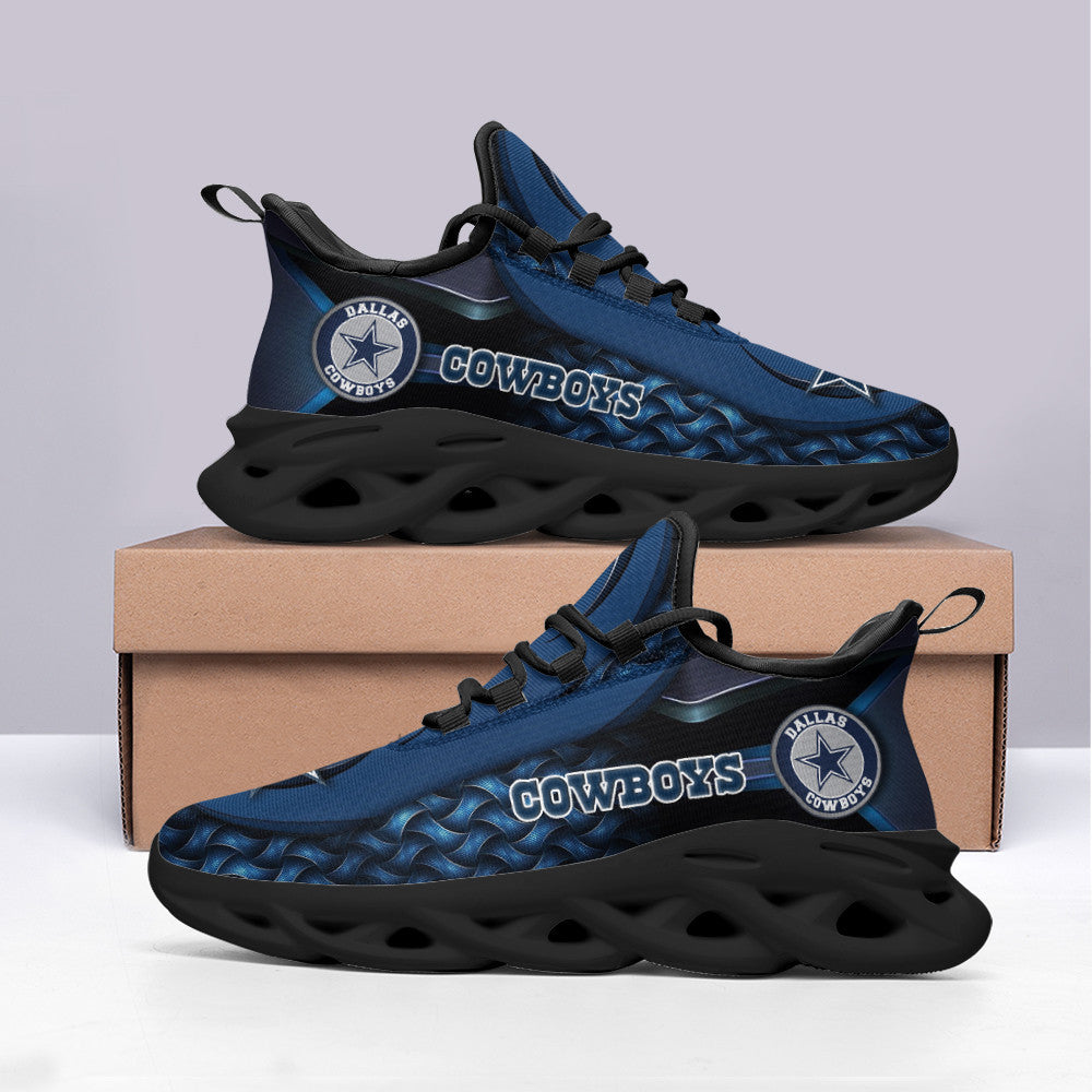 Dallas Cowboys NFL Max Soul Shoes Sneakers for Men And Women – NFL Football Fan Shoes, Team Sneakers