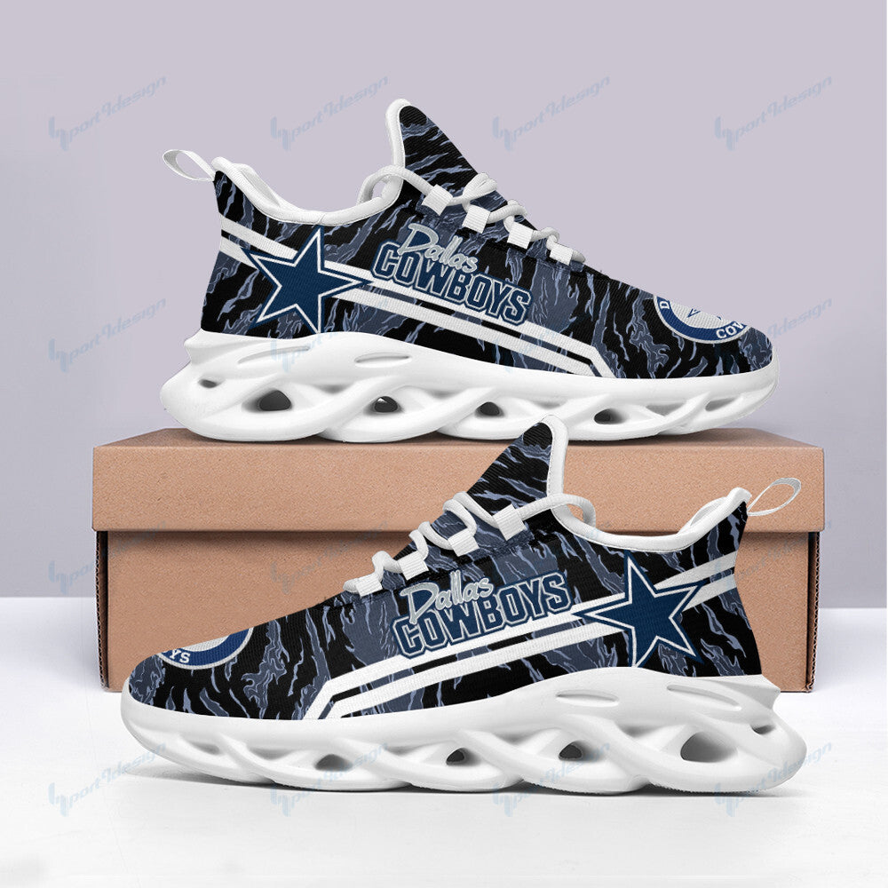Dallas Cowboys NFL Max Soul Shoes Sneakers for Men And Women – NFL Football Fan Shoes, Team Sneakers