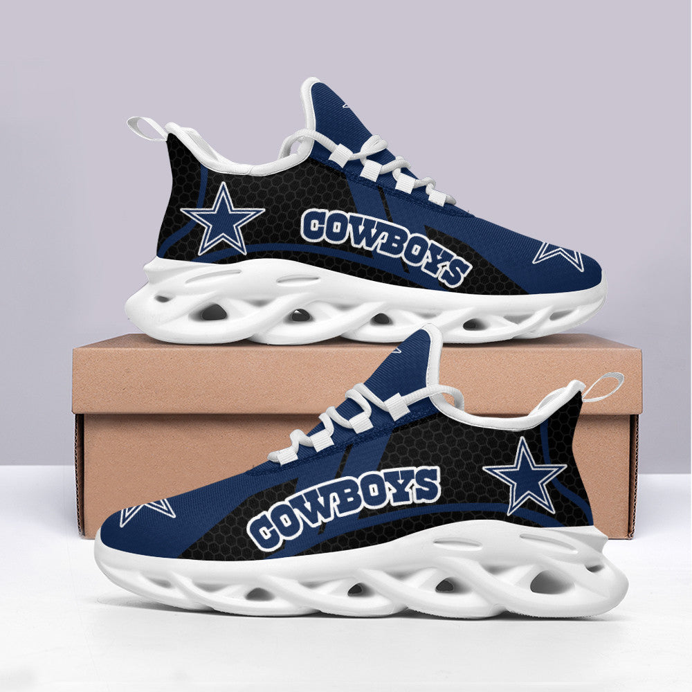 Dallas Cowboys NFL Max Soul Shoes Sneakers for Men And Women – NFL Football Fan Shoes, Team Sneakers