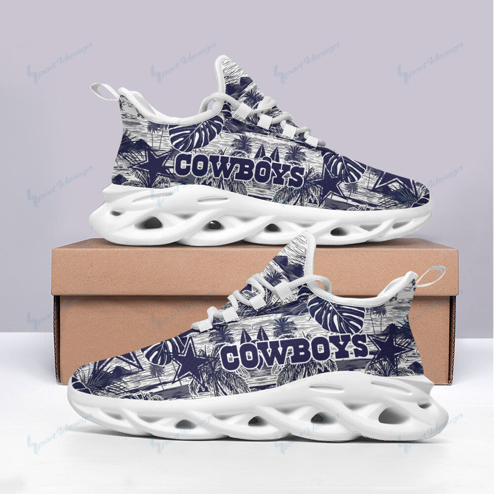 Dallas Cowboys NFL Max Soul Shoes Sneakers for Men And Women – NFL Football Fan Shoes, Team Sneakers