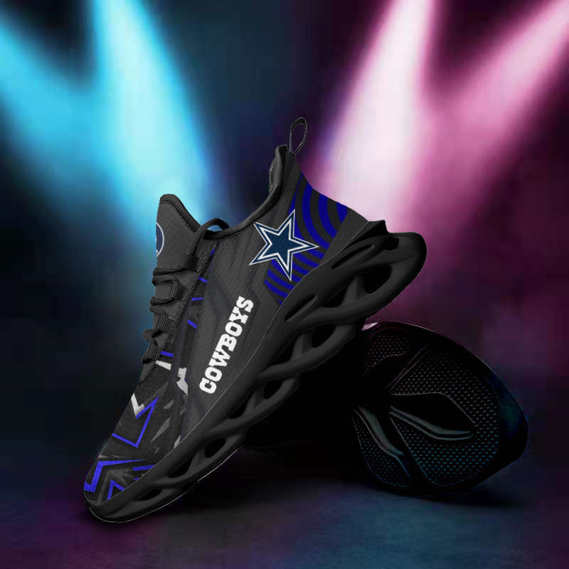Dallas Cowboys NFL Max Soul Shoes Sneakers for Men And Women – NFL Football Fan Shoes, Team Sneakers