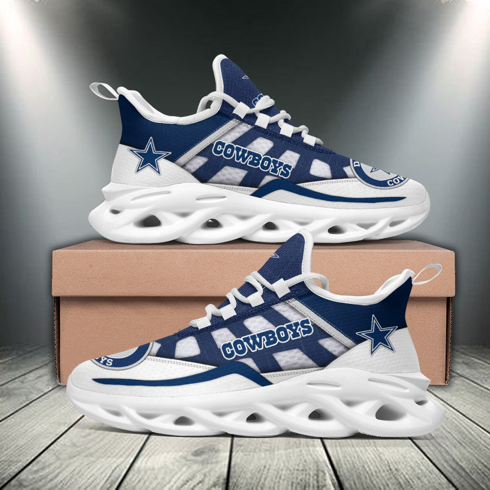 Dallas Cowboys NFL Max Soul Shoes Sneakers for Men And Women – NFL Football Fan Shoes, Team Sneakers