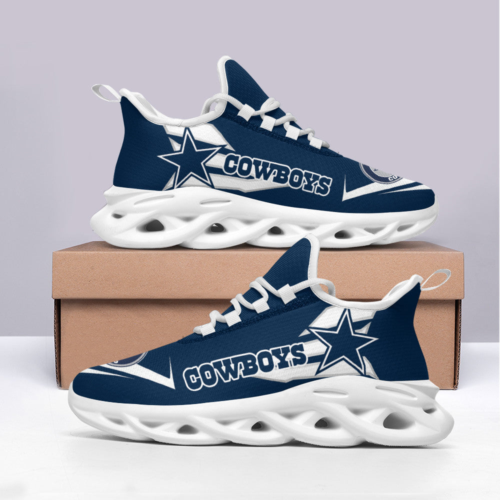 Dallas Cowboys NFL Max Soul Shoes Sneakers for Men And Women – NFL Football Fan Shoes, Team Sneakers