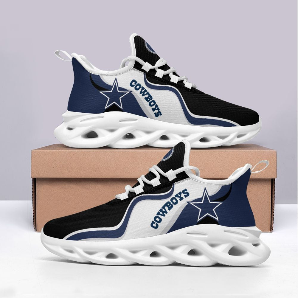 Dallas Cowboys NFL Max Soul Shoes Sneakers for Men And Women – NFL Football Fan Shoes, Team Sneakers