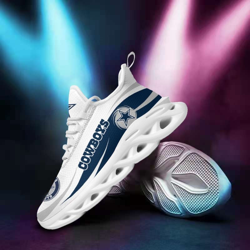 Dallas Cowboys NFL Max Soul Shoes Sneakers for Men And Women – NFL Football Fan Shoes, Team Sneakers