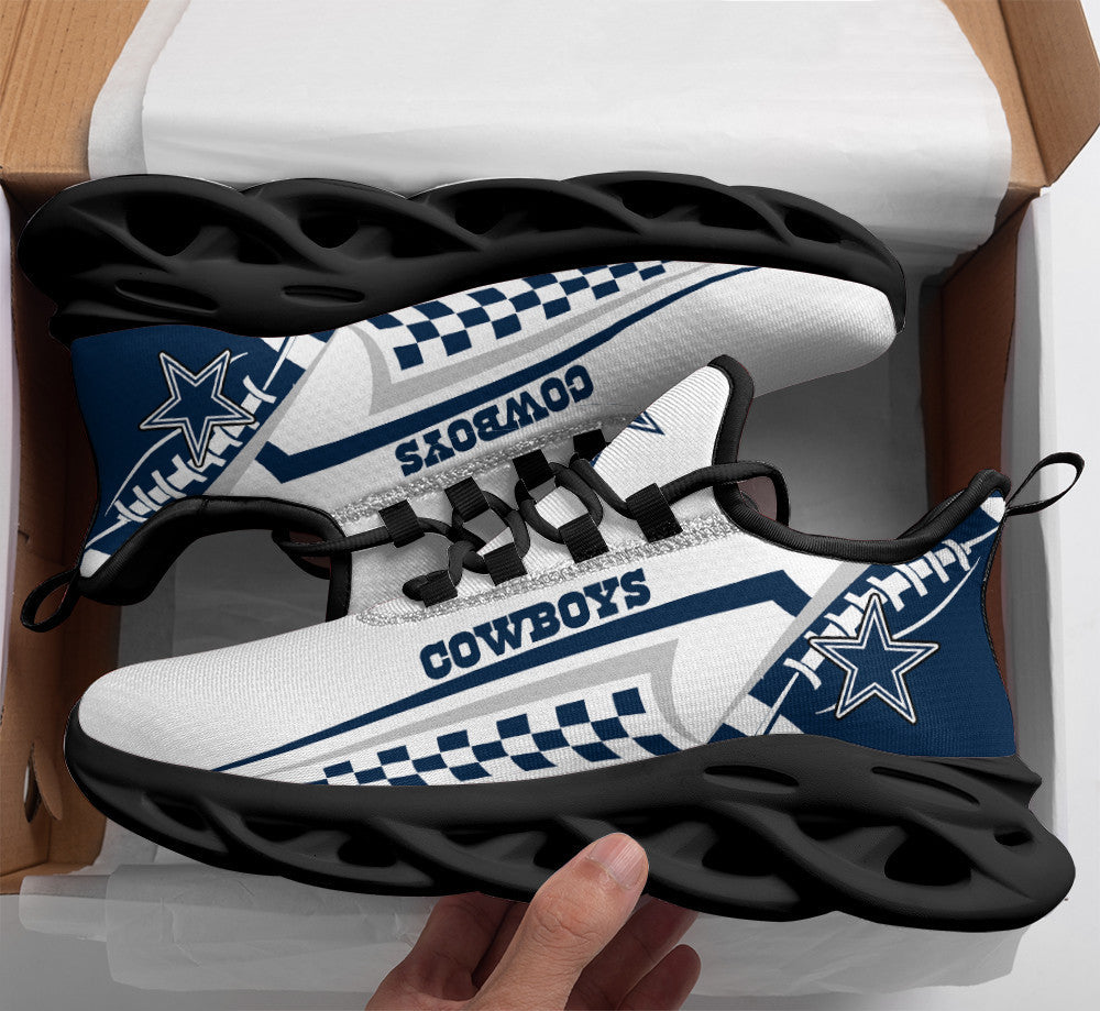 Dallas Cowboys NFL Max Soul Shoes Sneakers for Men And Women – NFL Football Fan Shoes, Team Sneakers - Image 4