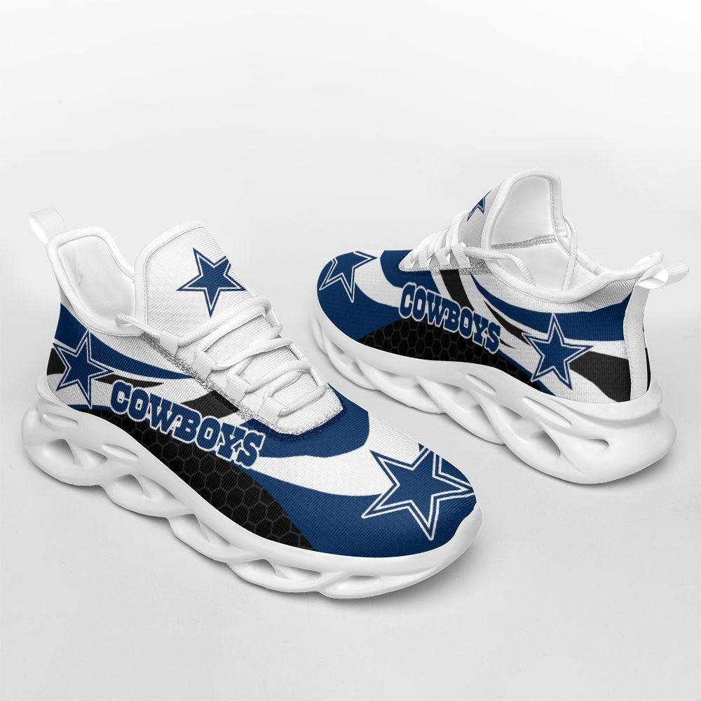 Dallas Cowboys NFL Max Soul Shoes Sneakers for Men And Women – NFL Football Fan Shoes, Team Sneakers - Image 3