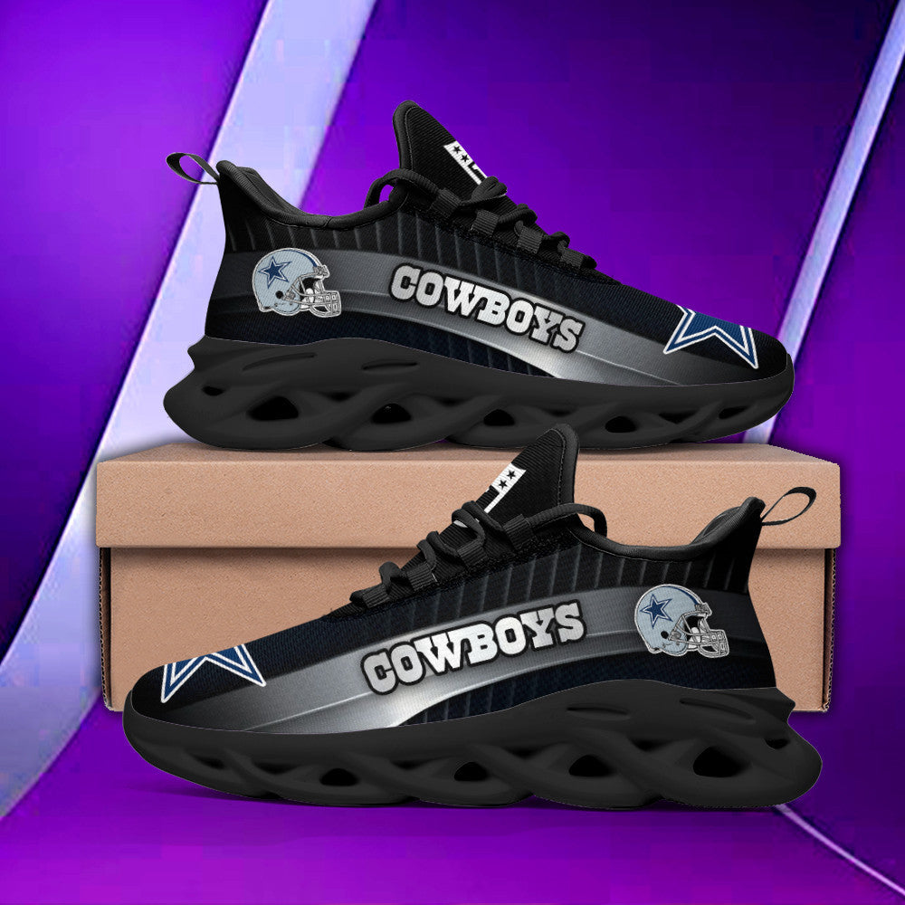 Dallas Cowboys NFL Max Soul Shoes Sneakers for Men And Women – NFL Football Fan Shoes, Team Sneakers
