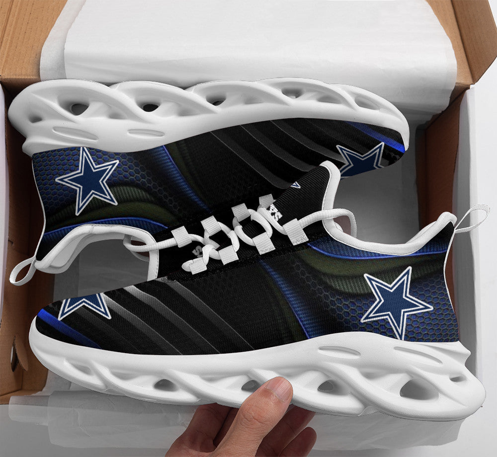 Dallas Cowboys NFL Max Soul Shoes Sneakers for Men And Women – NFL Football Fan Shoes, Team Sneakers