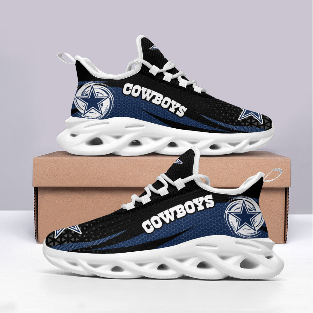 Dallas Cowboys NFL Max Soul Shoes Sneakers for Men And Women – NFL Football Fan Shoes, Team Sneakers