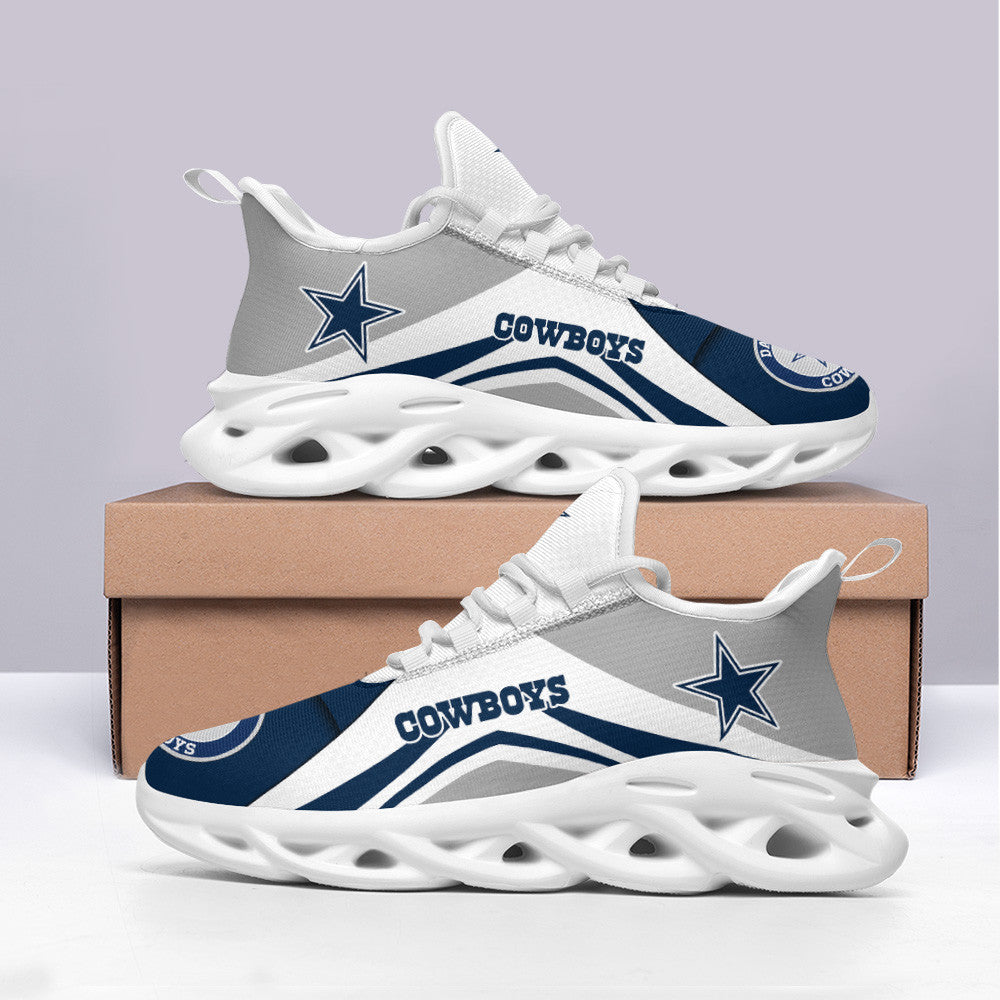 Dallas Cowboys NFL Max Soul Shoes Sneakers for Men And Women – NFL Football Fan Shoes, Team Sneakers