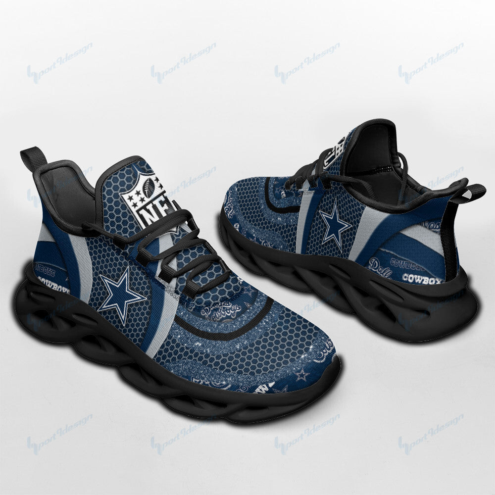 Dallas Cowboys NFL Max Soul Shoes Sneakers for Men And Women – NFL Football Fan Shoes, Team Sneakers - Image 4