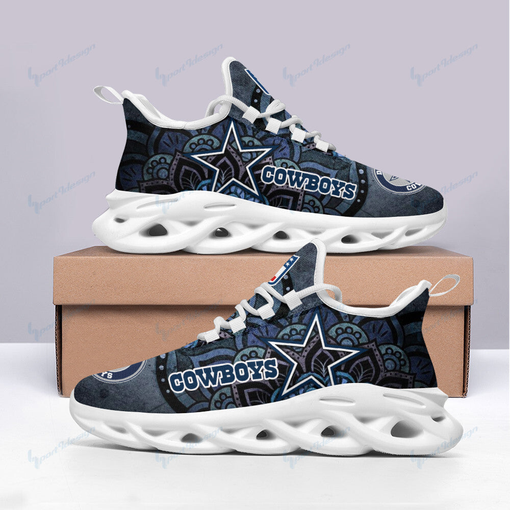 Dallas Cowboys NFL Max Soul Shoes Sneakers for Men And Women – NFL Football Fan Shoes, Team Sneakers