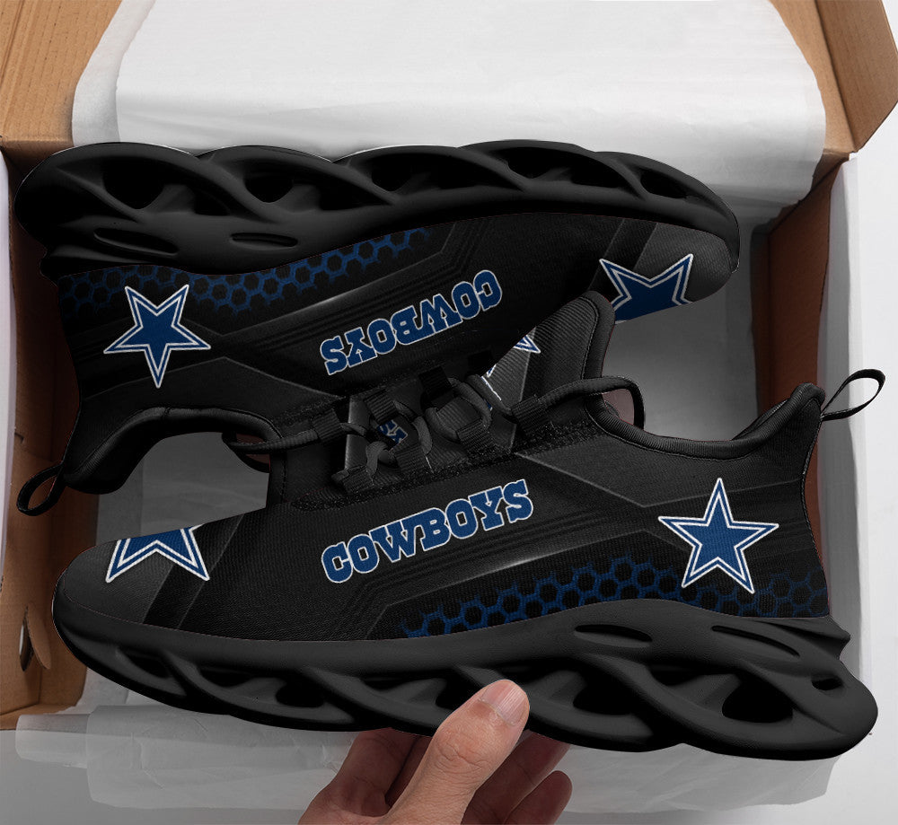 Dallas Cowboys NFL Max Soul Shoes Sneakers for Men And Women – NFL Football Fan Shoes, Team Sneakers - Image 3