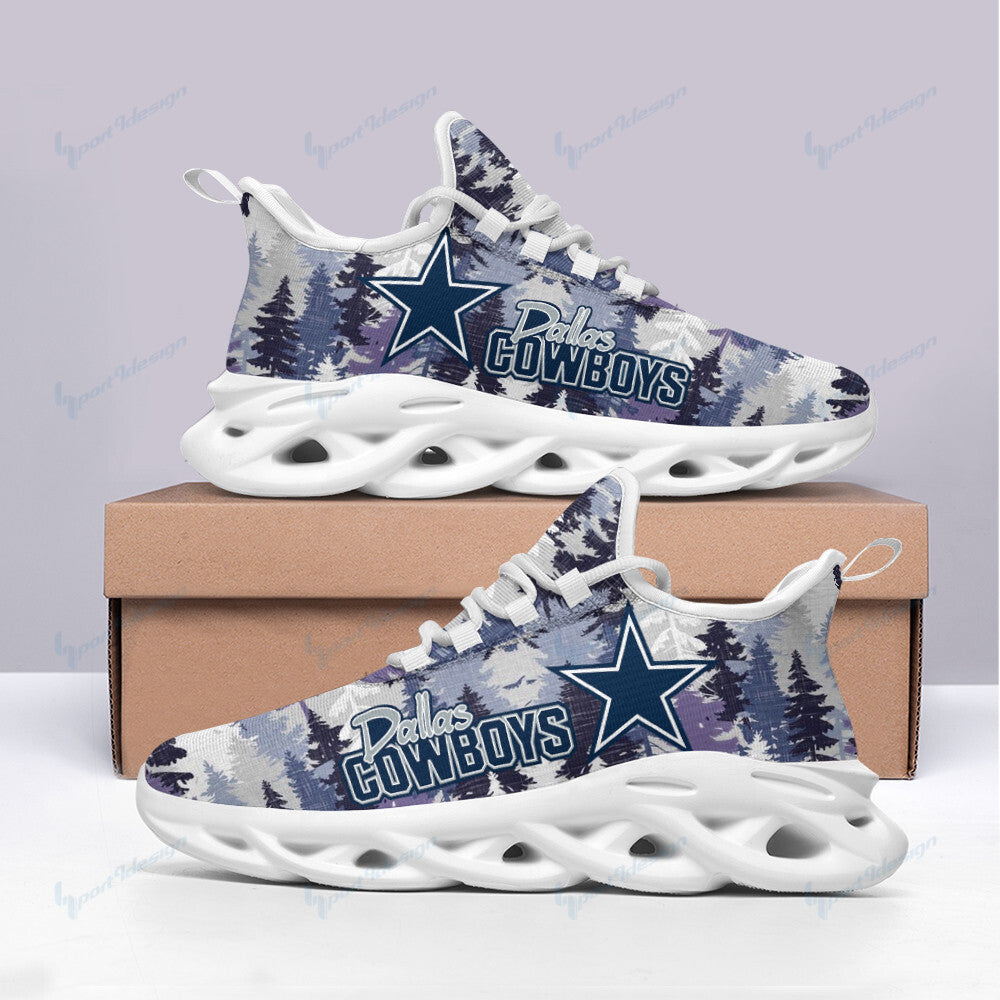 Dallas Cowboys NFL Max Soul Shoes Sneakers for Men And Women – NFL Football Fan Shoes, Team Sneakers