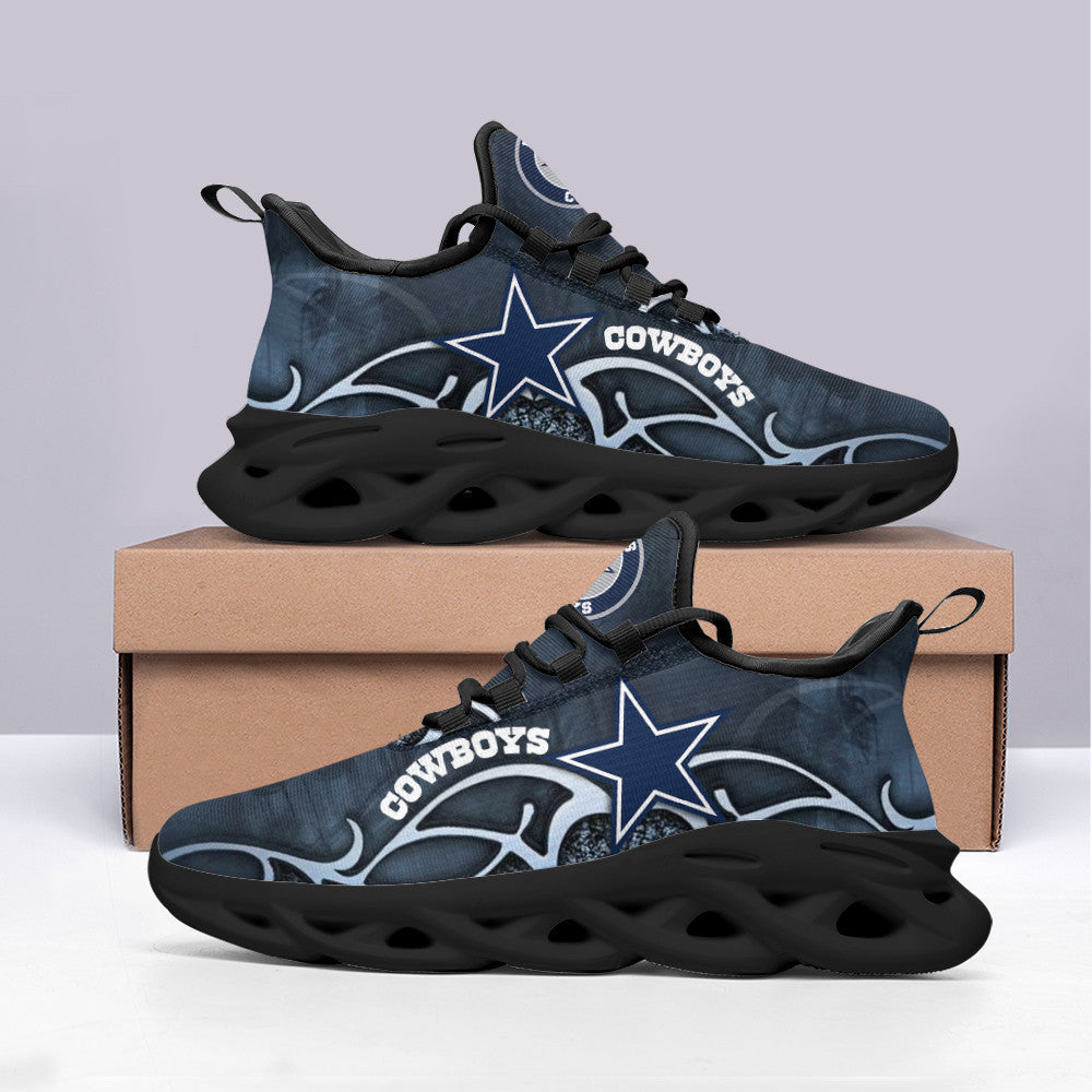 Dallas Cowboys NFL Max Soul Shoes Sneakers for Men And Women – NFL Football Fan Shoes, Team Sneakers