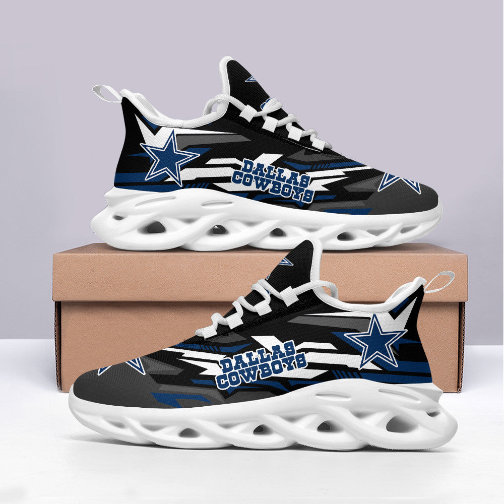 Dallas Cowboys NFL Max Soul Shoes Sneakers for Men And Women – NFL Football Fan Shoes, Team Sneakers