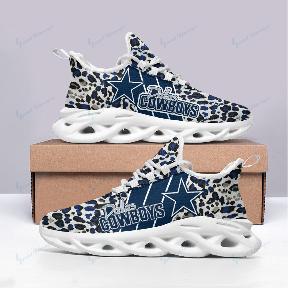 Dallas Cowboys NFL Max Soul Shoes Sneakers for Men And Women – NFL Football Fan Shoes, Team Sneakers