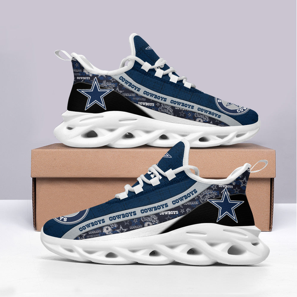 Dallas Cowboys NFL Max Soul Shoes Sneakers for Men And Women – NFL Football Fan Shoes, Team Sneakers