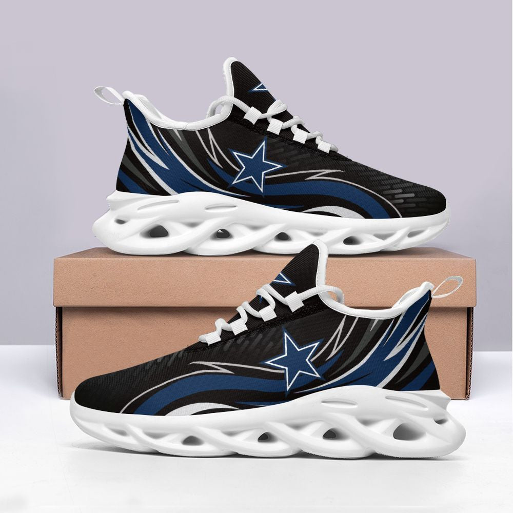 Dallas Cowboys NFL Max Soul Shoes Sneakers for Men And Women – NFL Football Fan Shoes, Team Sneakers