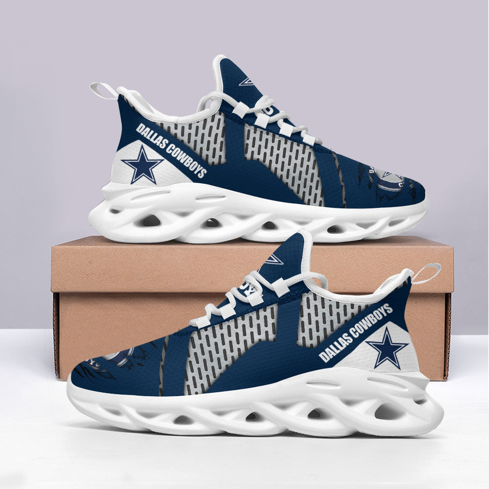 Dallas Cowboys NFL Max Soul Shoes Sneakers for Men And Women – NFL Football Fan Shoes, Team Sneakers