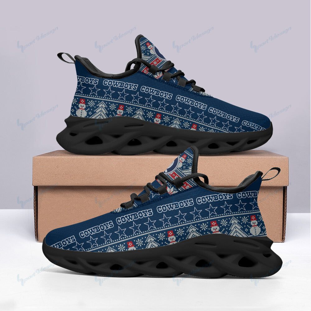 Dallas Cowboys NFL Max Soul Shoes Sneakers for Men And Women – NFL Football Fan Shoes, Team Sneakers